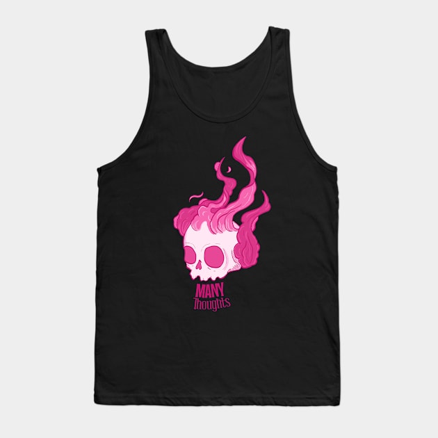 Many Thoughts Tank Top by Sons of Skull